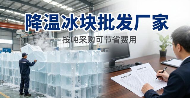 秦皇岛降温冰块批发厂家 良臣制冰厂直供