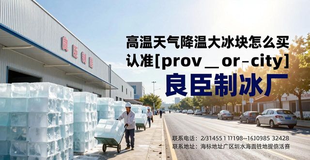 高温天气降温大冰块怎么买 认准秦皇岛良臣制冰厂